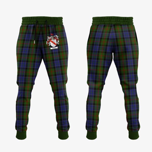 McFadzen 03 Tartan Crest Jogger Sweatpants For Discount