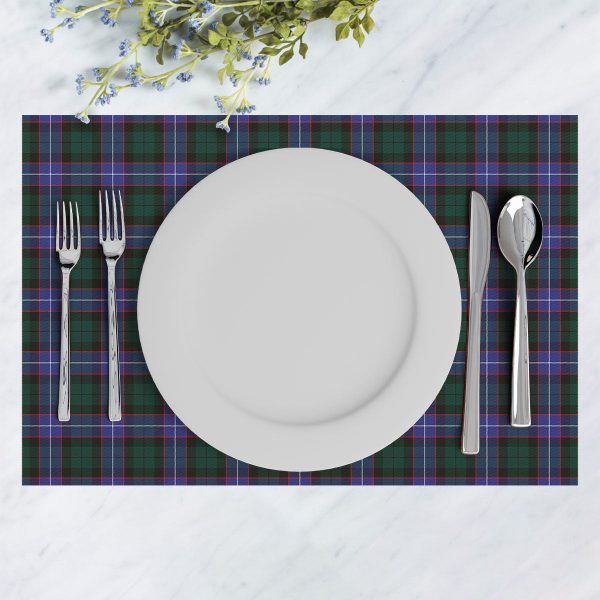 Hunter Modern Tartan Placemat Online now
