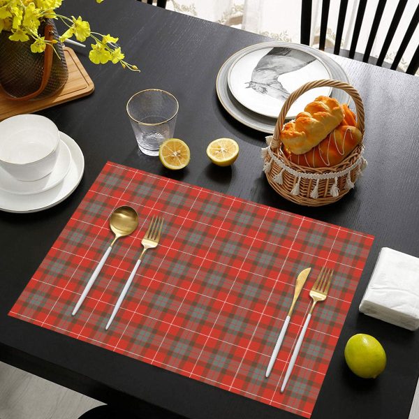 Fraser (of Lovat) Weathered Tartan Placemat Online - Image 3