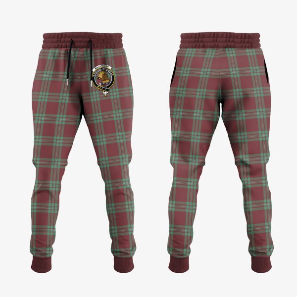 MacGregor Hunting Ancient Tartan Crest Jogger Sweatpants Cheap