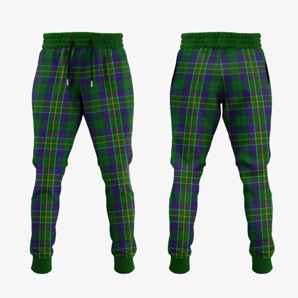 Hunter Of Hunterston Tartan Crest Jogger Sweatpants Hot on Sale - Image 2