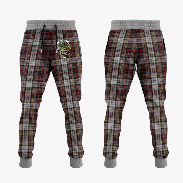 Douglas Ancient Dress Tartan Crest Jogger Sweatpants Online Hot Sale