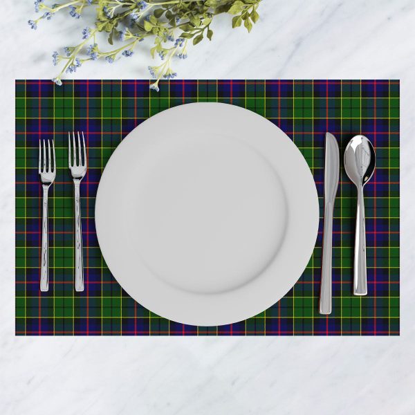 Forsyth Modern Tartan Placemat Fashion