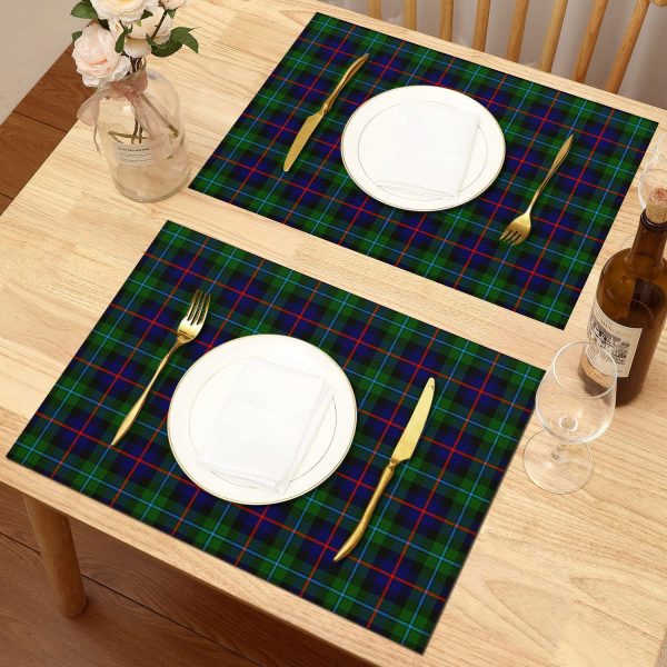Campbell of Cawdor Modern Tartan Placemat Cheap - Image 2