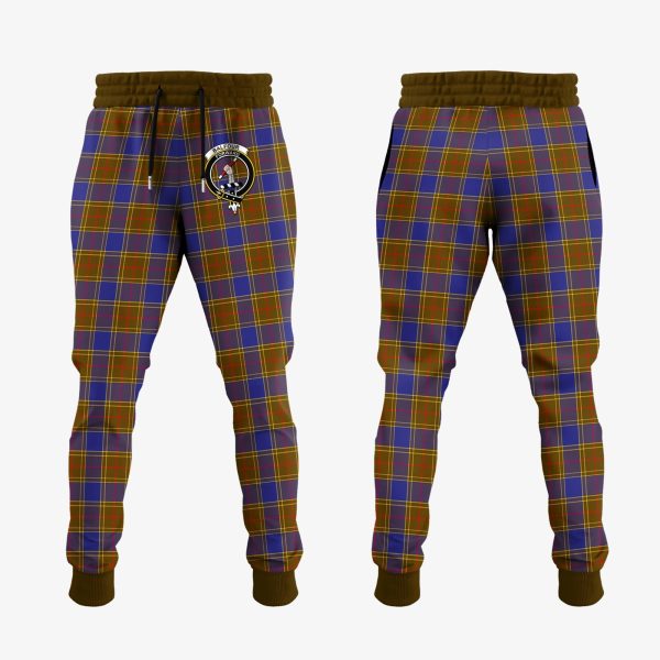 Balfour Modern Tartan Crest Jogger Sweatpants on Sale
