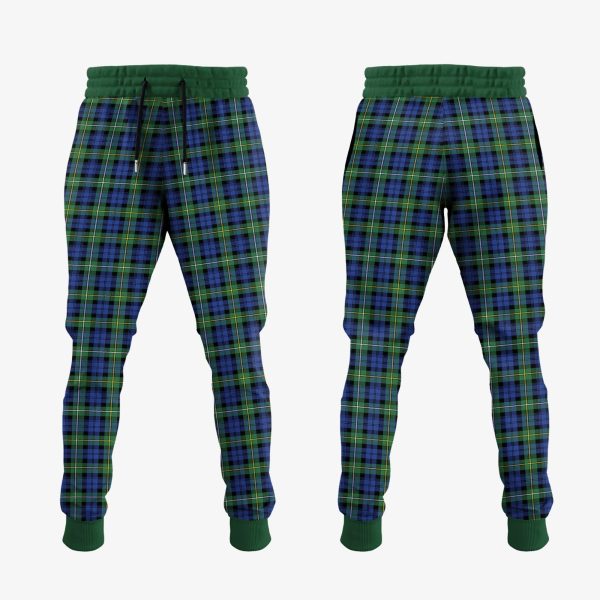 Campbell Argyll Ancient Tartan Crest Jogger Sweatpants Fashion - Image 2