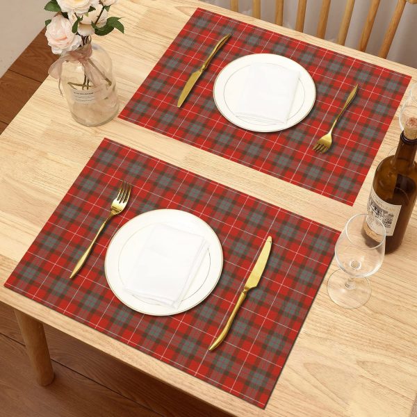 Fraser (of Lovat) Weathered Tartan Placemat Online - Image 2
