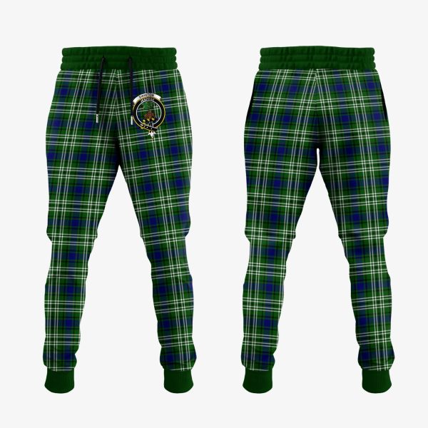 Swinton Tartan Crest Jogger Sweatpants Online