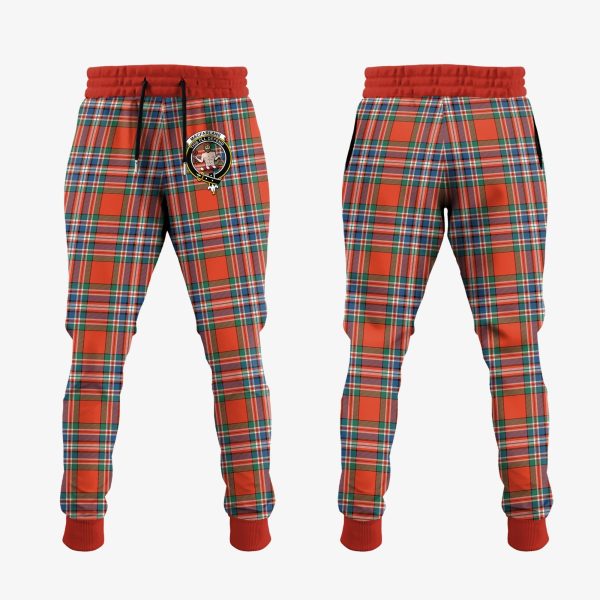 MacFarlane Ancient Tartan Crest Jogger Sweatpants on Sale