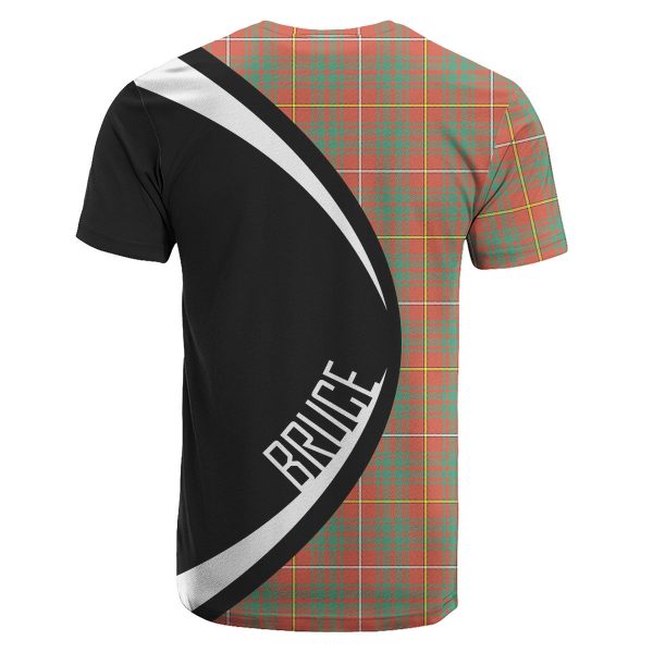 Bruce Ancient Tartan Crest T-shirt - Circle Style Sale - Image 2