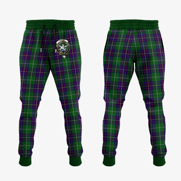 Inglis Tartan Crest Jogger Sweatpants For Cheap