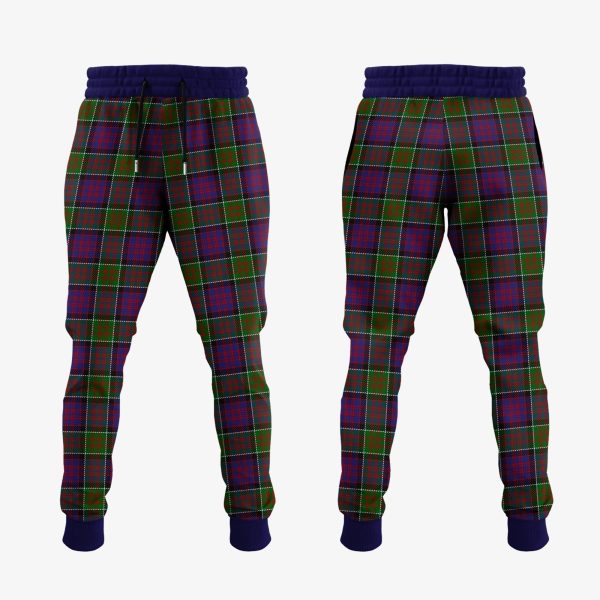 MacDonald Of Clanranald Modern Tartan Crest Jogger Sweatpants For Discount - Image 2