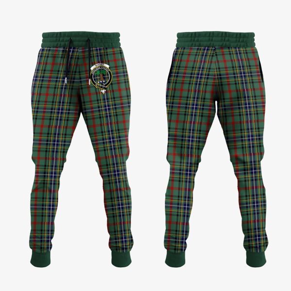 Bisset Tartan Crest Jogger Sweatpants Online Hot Sale