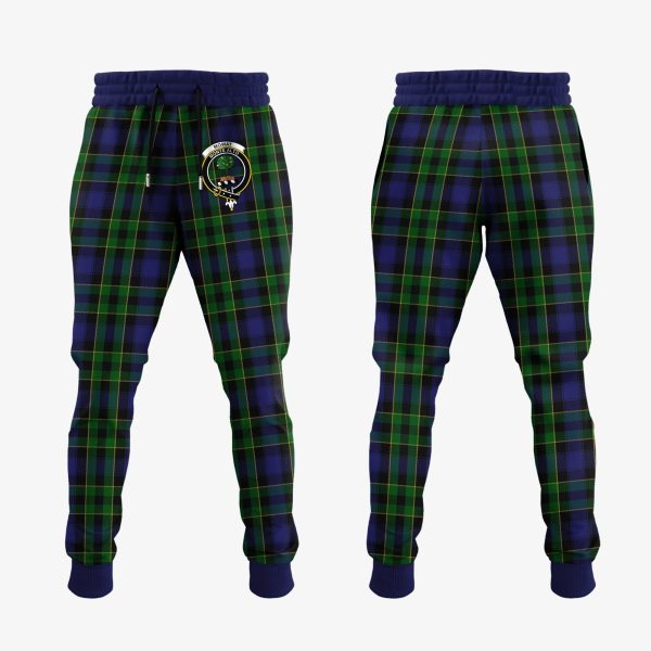 Mowat Tartan Crest Jogger Sweatpants Sale