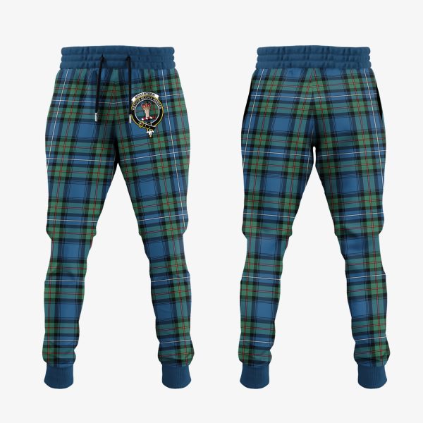 Robertson Hunting Ancient Tartan Crest Jogger Sweatpants For Cheap