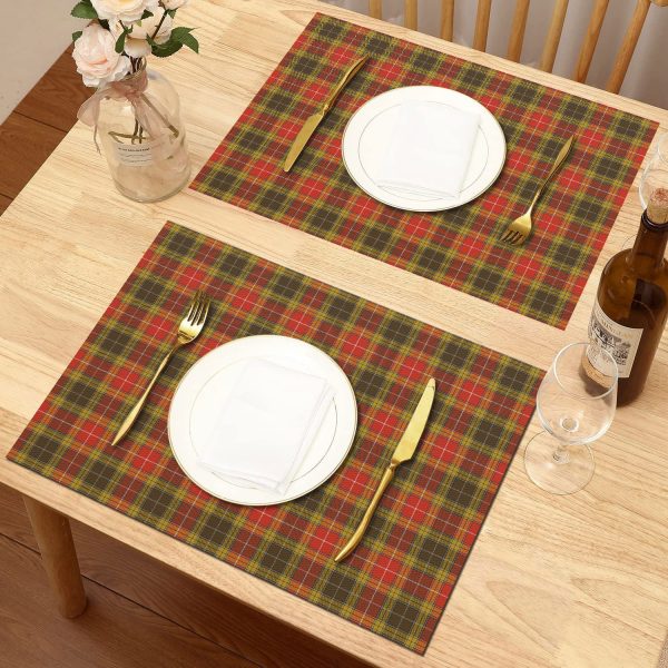 Buchanan Old Set Weathered Tartan Placemat on Sale - Image 2