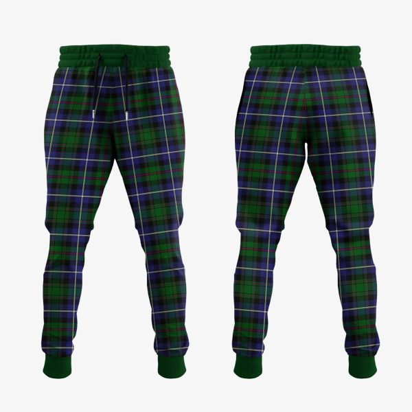 MacRow Hunting Tartan Crest Jogger Sweatpants For Discount - Image 2