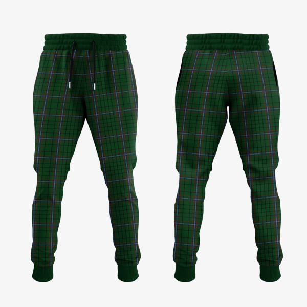 MacRae Tartan Crest Jogger Sweatpants For Sale - Image 2