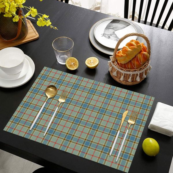 Balfour Blue Tartan Placemat Online - Image 3