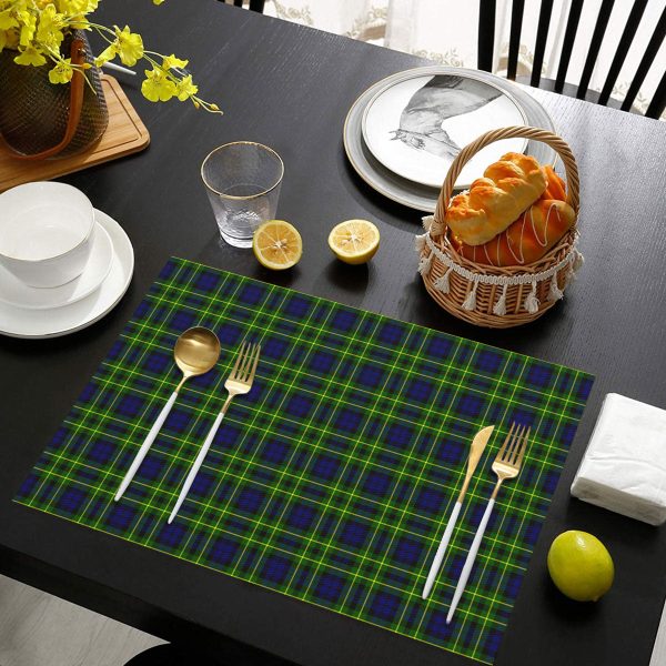 Campbell of Breadalbane Modern Tartan Placemat For Cheap - Image 3