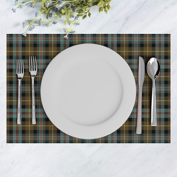 Farquharson Weathered Tartan Placemat Fashion