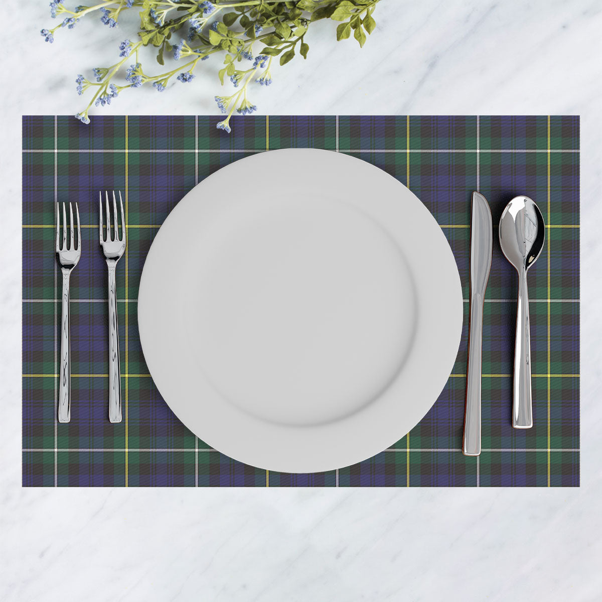 Campbell Argyll Modern Tartan Placemat Supply