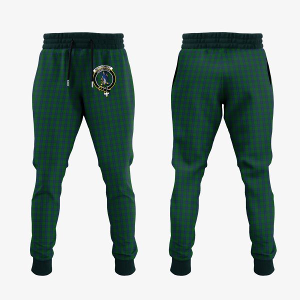 Montgomery Tartan Crest Jogger Sweatpants Online now