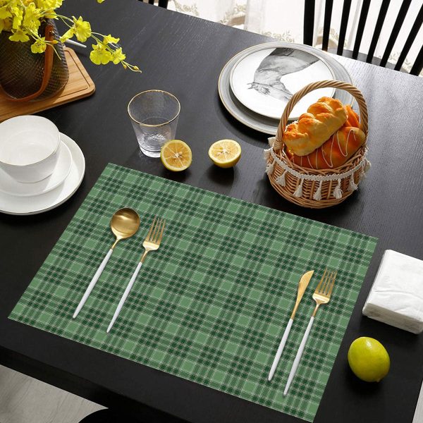 MacDonald Lord of the Isles Hunting Tartan Placemat Hot on Sale - Image 3