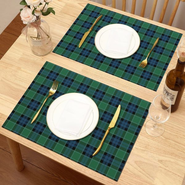 Graham of Menteith Ancient Tartan Placemat Online Hot Sale - Image 2