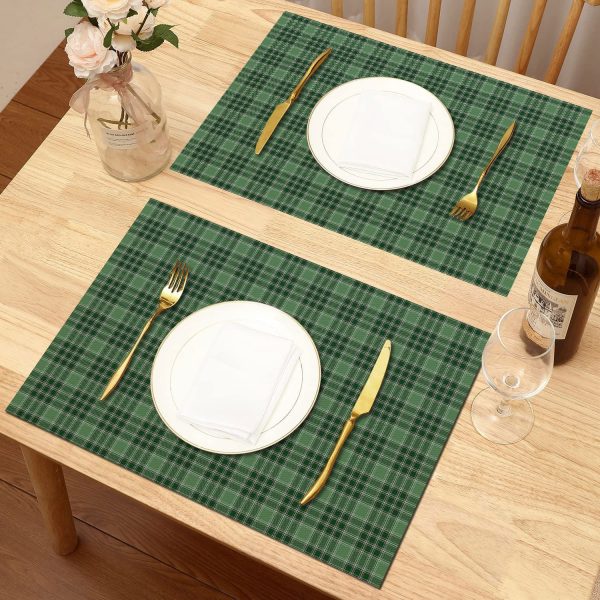 MacDonald Lord of the Isles Hunting Tartan Placemat Hot on Sale - Image 2