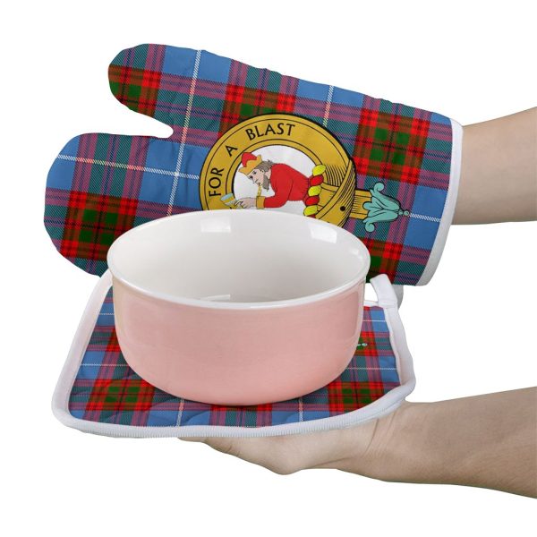 Pennycook Tartan Crest Oven Mitt And Pot Holder (2 Oven Mitts + 1 Pot Holder) Online Hot Sale - Image 2