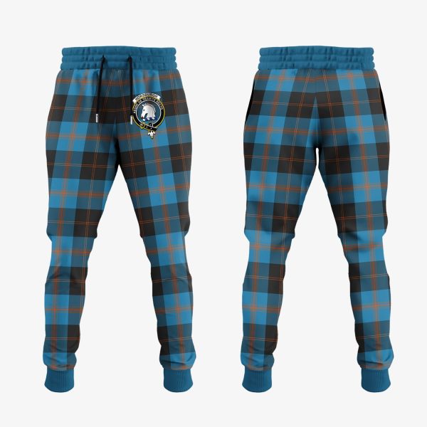 Horsburgh Tartan Crest Jogger Sweatpants Online Hot Sale