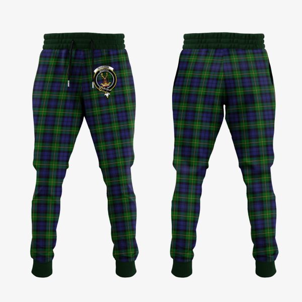 Gordon Tartan Crest Jogger Sweatpants Cheap