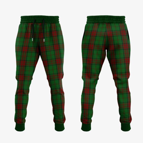 Maxwell Hunting Tartan Crest Jogger Sweatpants Fashion - Image 2