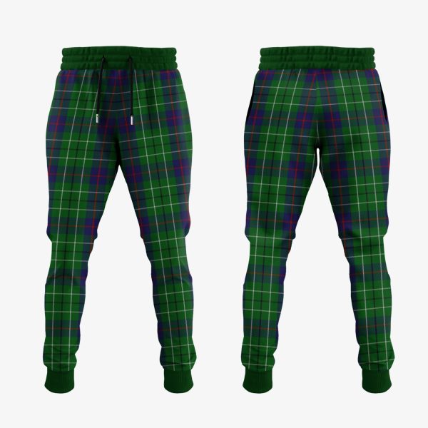 Duncan Tartan Crest Jogger Sweatpants Online Sale - Image 2