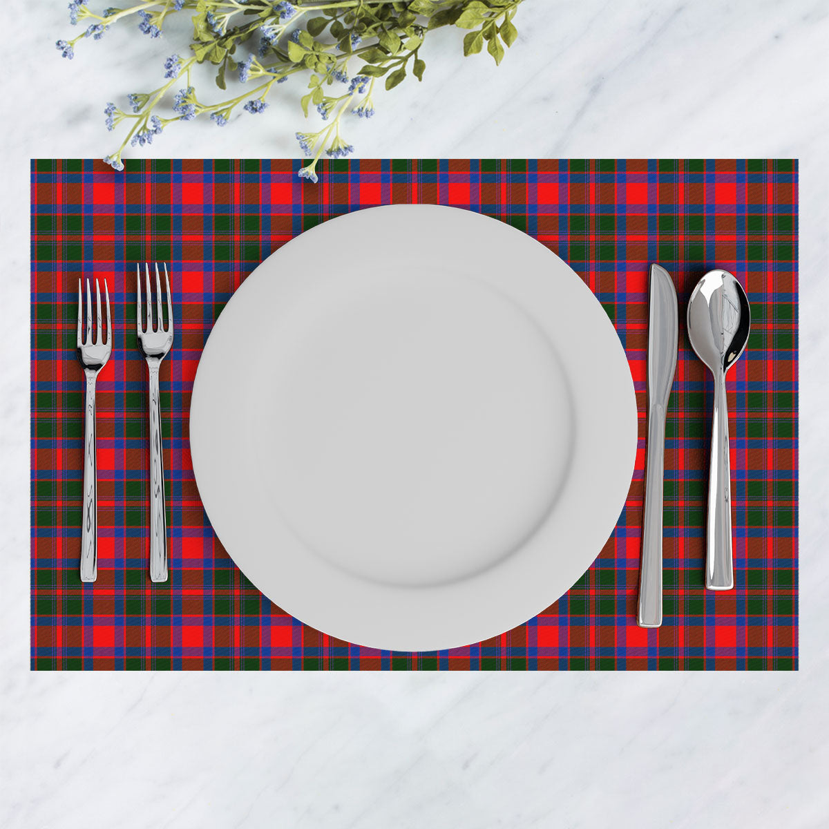 Carrick District Tartan Placemat For Cheap