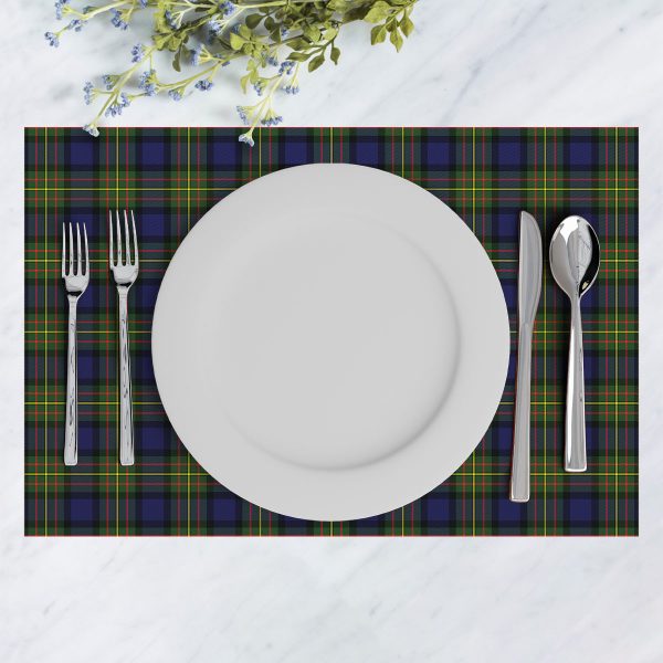 MacLaren Modern Tartan Placemat For Sale