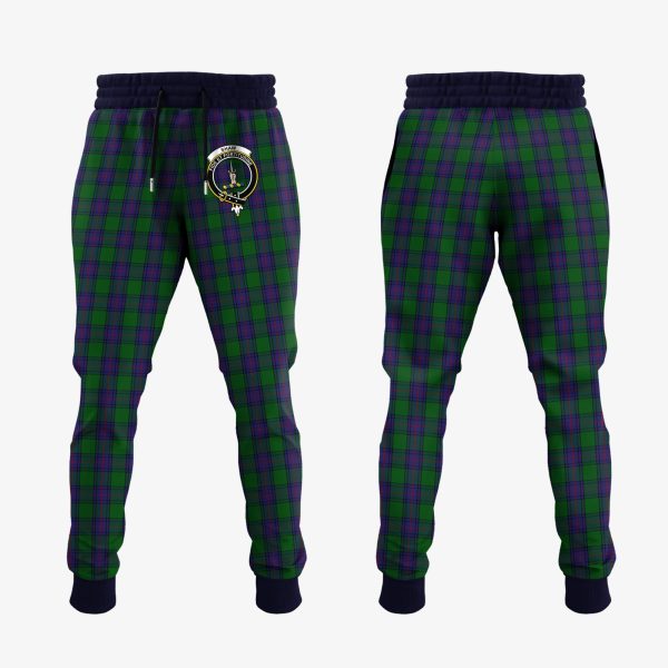 Shaw Tartan Crest Jogger Sweatpants For Cheap