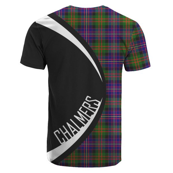 Chalmers (Balnacraig) Tartan Crest T-shirt - Circle Style Online Hot Sale - Image 2