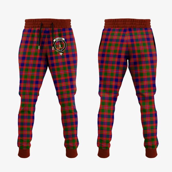MacIntyre Modern Tartan Crest Jogger Sweatpants Supply