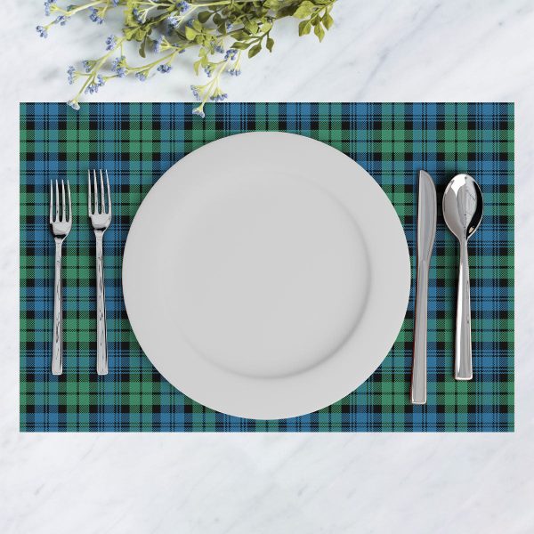 Campbell Ancient 01 Tartan Placemat on Sale
