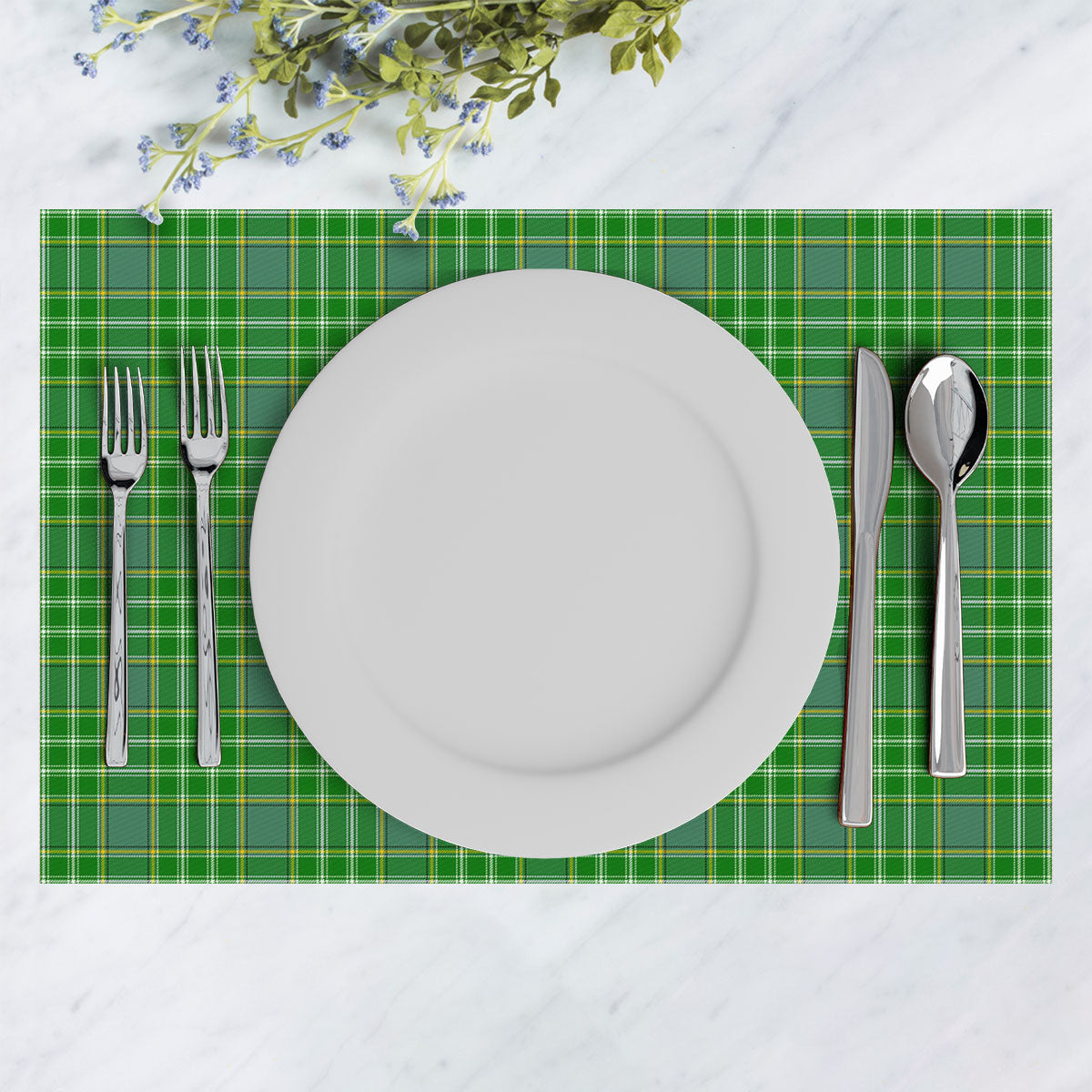 Currie or Curry Tartan Placemat Online Hot Sale