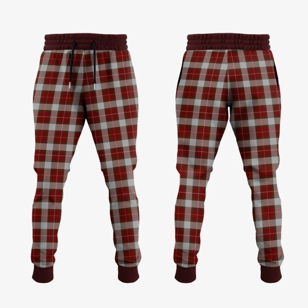 MacFie Dress Tartan Crest Jogger Sweatpants For Sale - Image 2