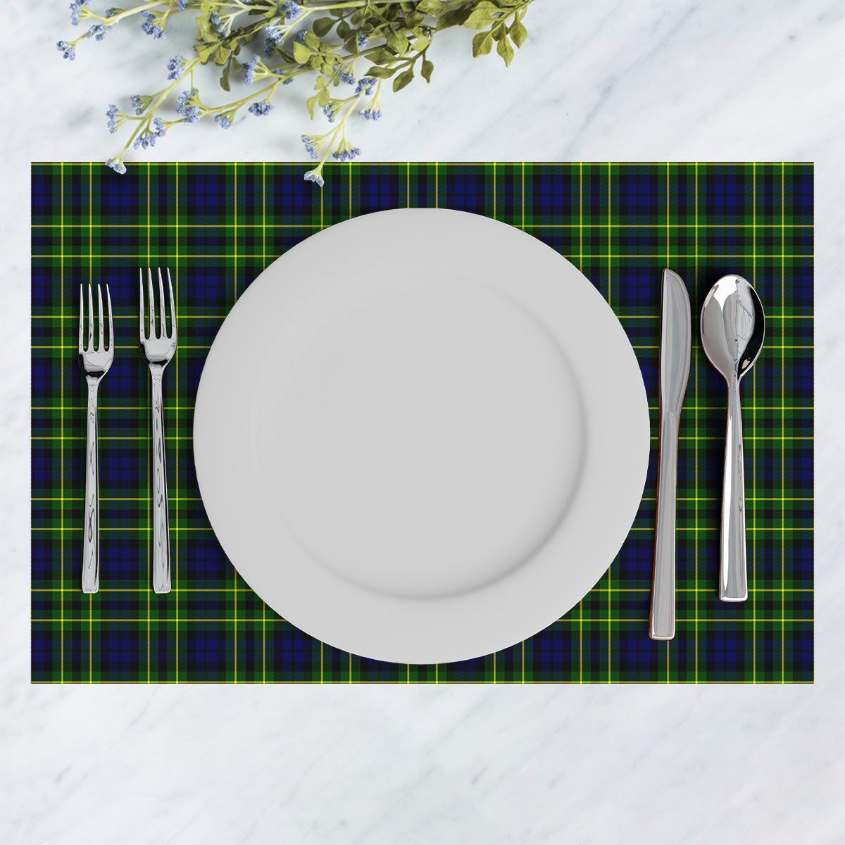 Campbell of Breadalbane Modern Tartan Placemat For Cheap