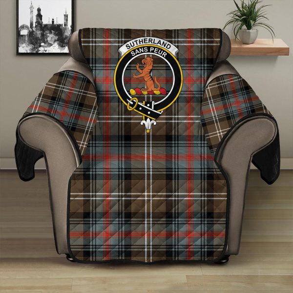 Sutherland Weathered Tartan Crest Sofa Protector For Discount