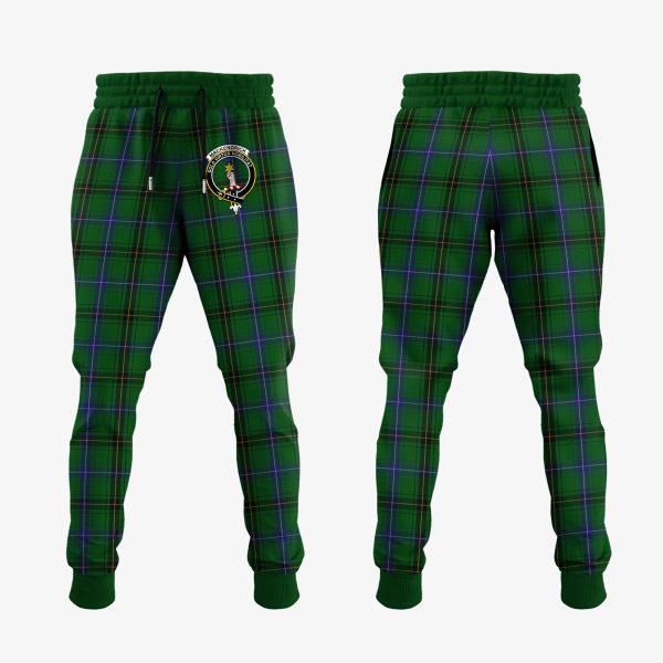 MacKendrick Tartan Crest Jogger Sweatpants Online Sale