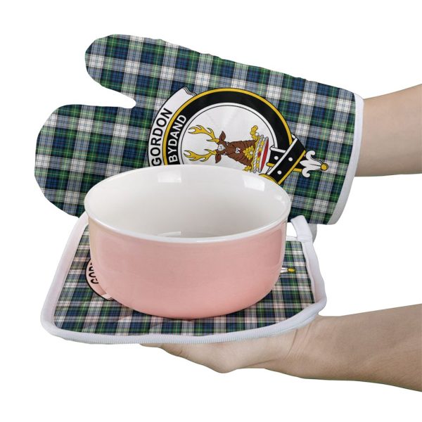 Gordon Dress Ancient Tartan Crest Oven Mitt And Pot Holder (2 Oven Mitts + 1 Pot Holder) Online - Image 2