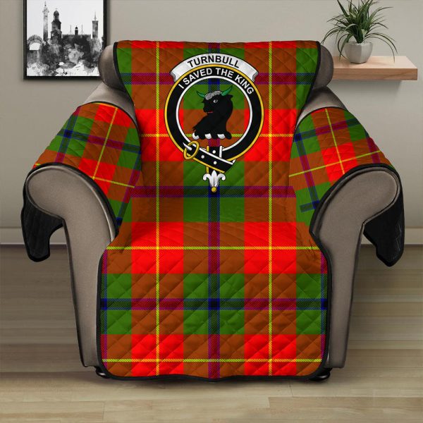 Turnbull Dress Tartan Crest Sofa Protector For Cheap