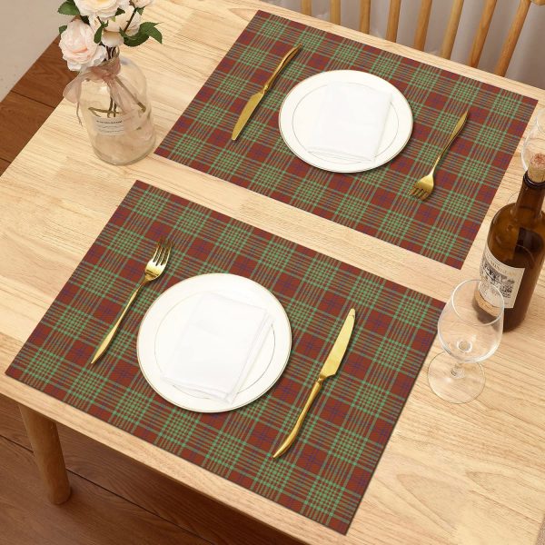MacGillivray Hunting Ancient Tartan Placemat Online Hot Sale - Image 2