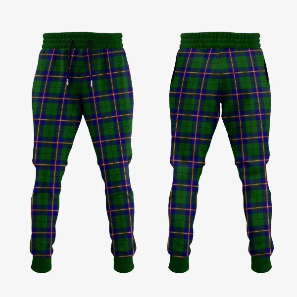 Carmichael Modern Tartan Crest Jogger Sweatpants Hot on Sale - Image 2